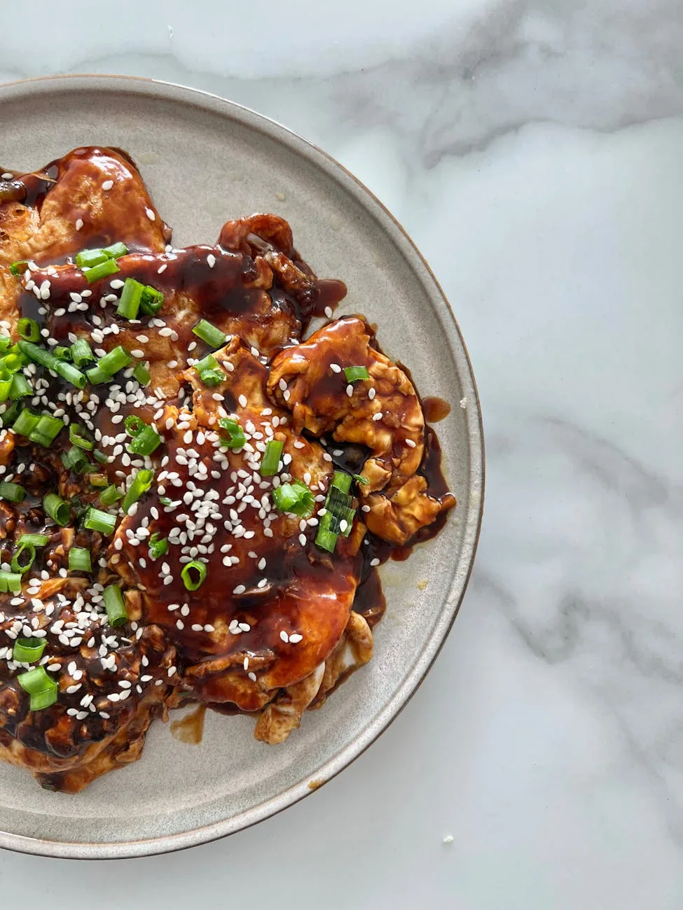 Ballı Teriyaki Soslu Tavuk